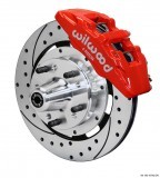 Wilwood 12.19" 6-piston DynaPro Kit Drilled/Slotted/Red