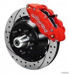 Wilwood 13" SL6 Kit Drilled/Slotted/Red