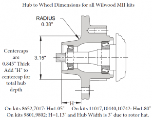 Wilwood 12.19" 6-piston DynaPro Kit