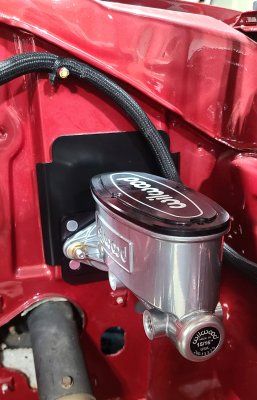 B/E Body Manual Master Cylinder Firewall Plate